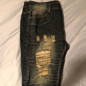Blue Jean Shorts by TrillNation NEVER WORN